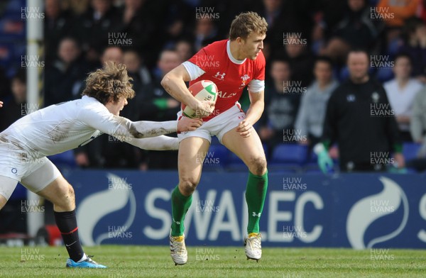 28.03.10 - Wales Under 18 v England Under 18 - Wales' Tom Prydie. 