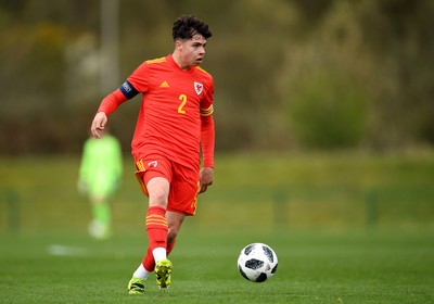 290321 - Wales U18 v England U18 - Under 18 International Match - Keelan Williams of Wales