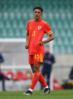 290321 - Wales U18 v England U18 - Under 18 International Match - Zac Bell of Wales