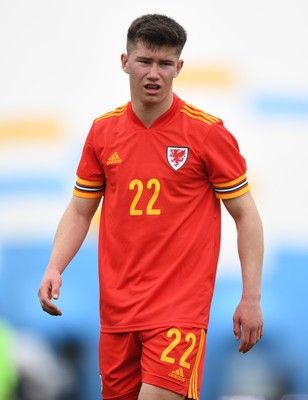 290321 - Wales U18 v England U18 - Under 18 International Match - Cameron Congreve of Wales