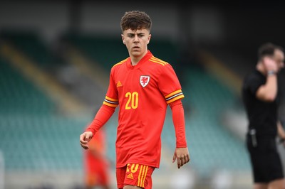 290321 - Wales U18 v England U18 - Under 18 International Match - Lewys Twamley of Wales