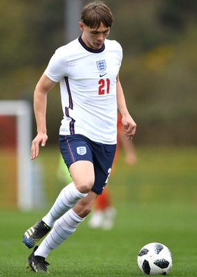 290321 - Wales U18 v England U18 - Under 18 International Match - Callum Doyle of England