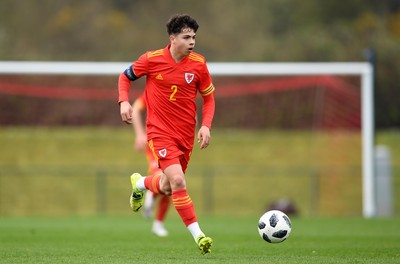 290321 - Wales U18 v England U18 - Under 18 International Match - Keelan Williams of Wales