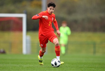 290321 - Wales U18 v England U18 - Under 18 International Match - Keelan Williams of Wales