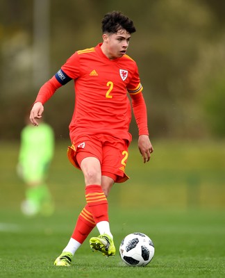 290321 - Wales U18 v England U18 - Under 18 International Match - Keelan Williams of Wales