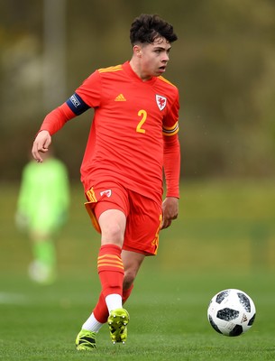 290321 - Wales U18 v England U18 - Under 18 International Match - Keelan Williams of Wales