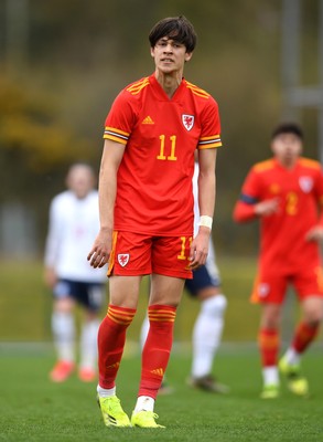 290321 - Wales U18 v England U18 - Under 18 International Match - Chris Popov of Wales