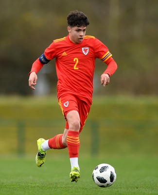 290321 - Wales U18 v England U18 - Under 18 International Match - Keelan Williams of Wales