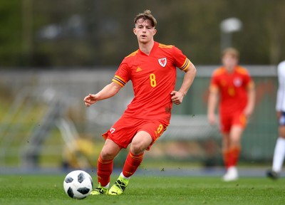 290321 - Wales U18 v England U18 - Under 18 International Match - Oli Ewing of Wales