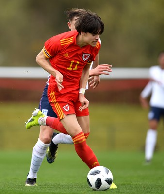 290321 - Wales U18 v England U18 - Under 18 International Match - Chris Popov of Wales