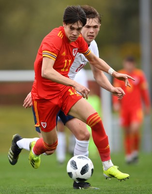 290321 - Wales U18 v England U18 - Under 18 International Match - Chris Popov of Wales