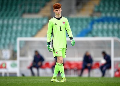 290321 - Wales U18 v England U18 - Under 18 International Match - Max Williams of Wales