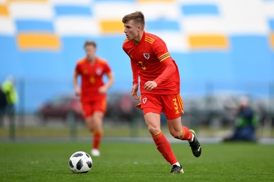 290321 - Wales U18 v England U18 - Under 18 International Match - Tom Davies of Wales