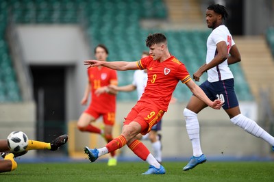 290321 - Wales U18 v England U18 - Under 18 International Match - Ryan Viggars of Wales