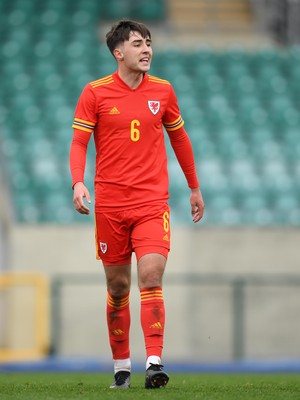 290321 - Wales U18 v England U18 - Under 18 International Match - Jay Williams of Wales