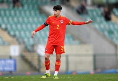 290321 - Wales U18 v England U18 - Under 18 International Match - Keelan Williams of Wales