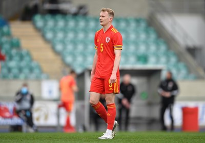 290321 - Wales U18 v England U18 - Under 18 International Match - Taylor Jones of Wales