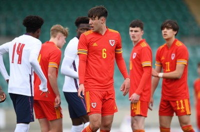 290321 - Wales U18 v England U18 - Under 18 International Match - Jay Williams of Wales