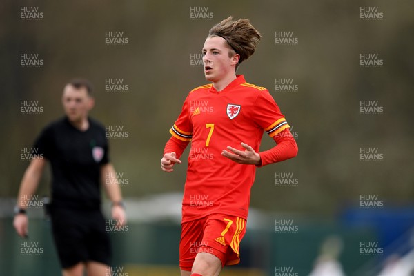 290321 - Wales U18 v England U18 - Under 18 International Match - Charlie Savage of Wales