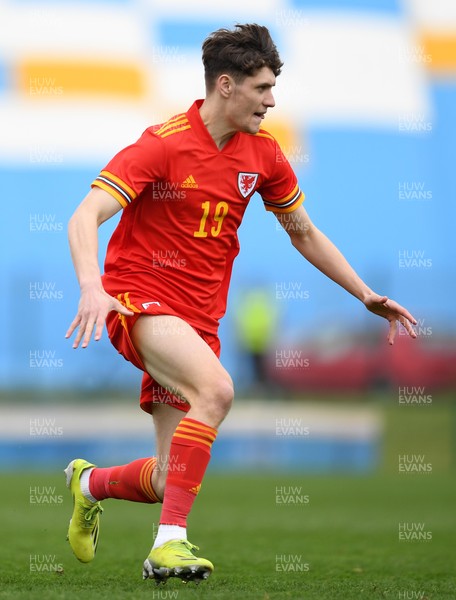 290321 - Wales U18 v England U18 - Under 18 International Match - Connor Salisbury of Wales