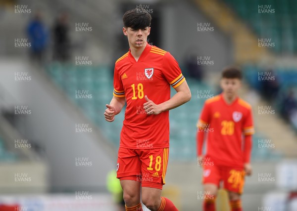 290321 - Wales U18 v England U18 - Under 18 International Match - Luke Mariette of Wales