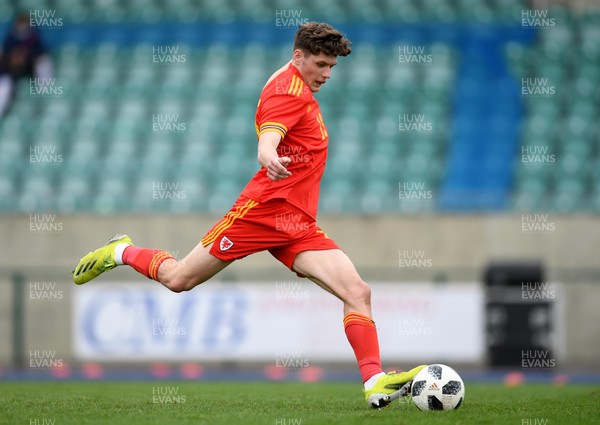 290321 - Wales U18 v England U18 - Under 18 International Match - Connor Salisbury of Wales