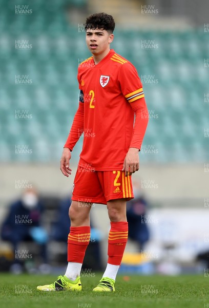290321 - Wales U18 v England U18 - Under 18 International Match - Keelan Williams of Wales