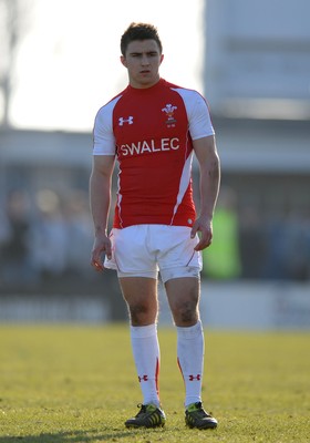 06.03.11 - Wales Under 18 v France Under 18 - Jordan Williams of Wales. 