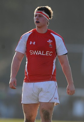 06.03.11 - Wales Under 18 v France Under 18 - Thomas Davies of Wales. 