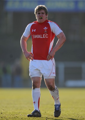 06.03.11 - Wales Under 18 v France Under 18 - Evan Yardley of Wales. 