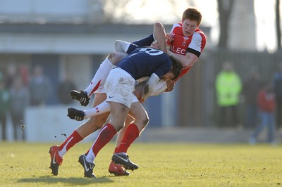 06.03.11 - Wales Under 18 v France Under 18 - Rhys Patchell of Wales. 