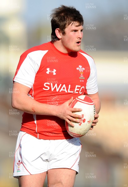 06.03.11 - Wales Under 18 v France Under 18 - Jack Dando of Wales. 