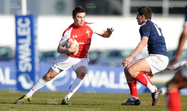 06.03.11 - Wales Under 18 v France Under 18 - Jordan Williams of Wales. 