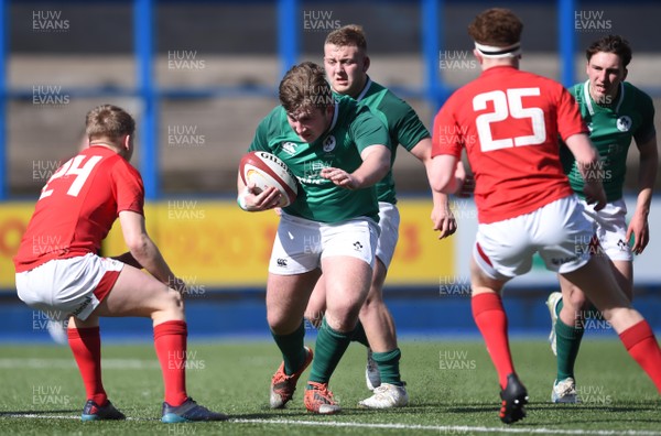 040418 - Wales U18 v Ireland U18 - Under 18 Six Nations Festival - John McKee of Ireland