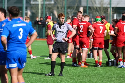 140326 - Wales U18 v Italy U18 - Referee Jack Davies