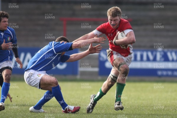 22.03.09 Wales vs. Italy. Under 18's 6 Nations.  