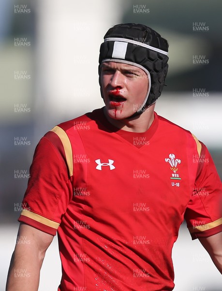 250316 - Wales U18 v Scotland U18, U18 International Series - Jim Botham of Wales during the match