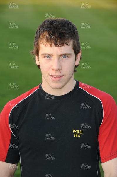 13.02.08 - Wales Under 18s Portraits 2008 - Gareth Davies 