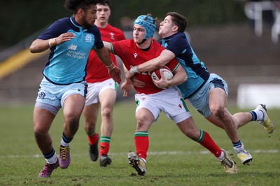 190323 - Wales U18s v Scotland U18s - Friendly - Ioan Duggan of Wales 