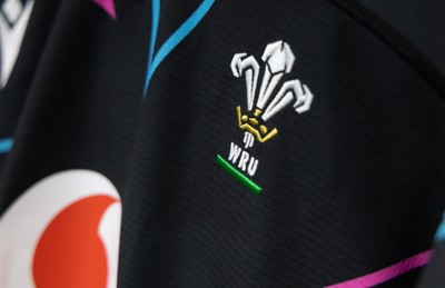 290326 - Wales U19 v Ireland U19 - U19 jersey hangs in the changing room