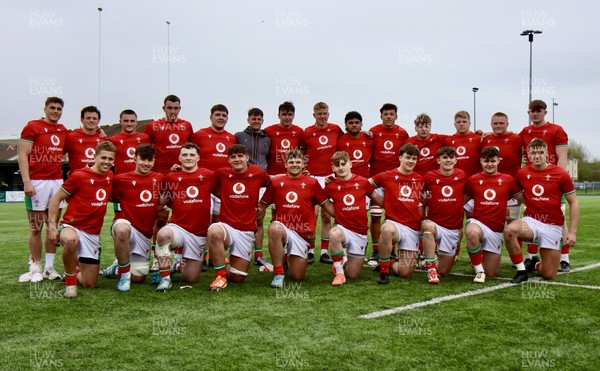 130425 - Wales U19 v Italy U19 - International Friendly - Wales U19 squad
