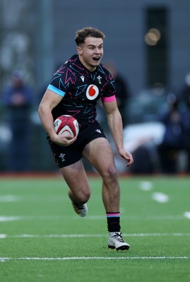 191225 - Wales U19s v England U19s - International Friendly - Rhys Cole of Wales 