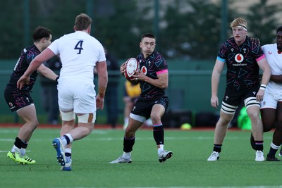 191225 - Wales U19s v England U19s - International Friendly - Luca Woodyatt of Wales 