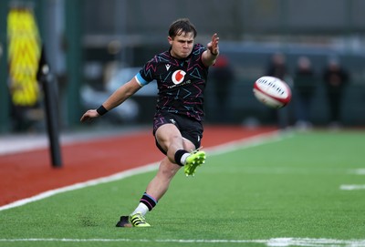 191225 - Wales U19s v England U19s - International Friendly - Carwyn Leggatt-Jones of Wales 