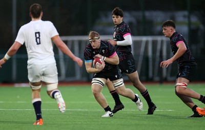 191225 - Wales U19s v England U19s - International Friendly - Alex Ridgway of Wales 