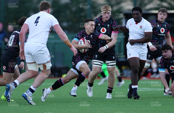 191225 - Wales U19s v England U19s - International Friendly - Luca Woodyatt of Wales 