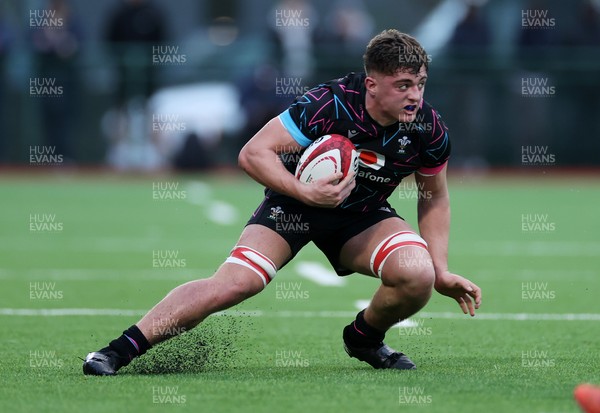 191225 - Wales U19s v England U19s - International Friendly - Sam Morgan of Wales 