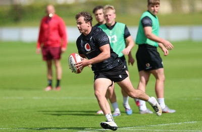 090626 - Wales U20 Rugby Training - Rhys Cole during a training session ahead of the U20 World Cup in Georgia