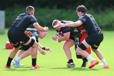 090626 - Wales U20 Rugby Training - Jac Pritchard during a training session ahead of the U20 World Cup in Georgia