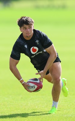 090626 - Wales U20 Rugby Training - Cai Gealey during a training session ahead of the U20 World Cup in Georgia